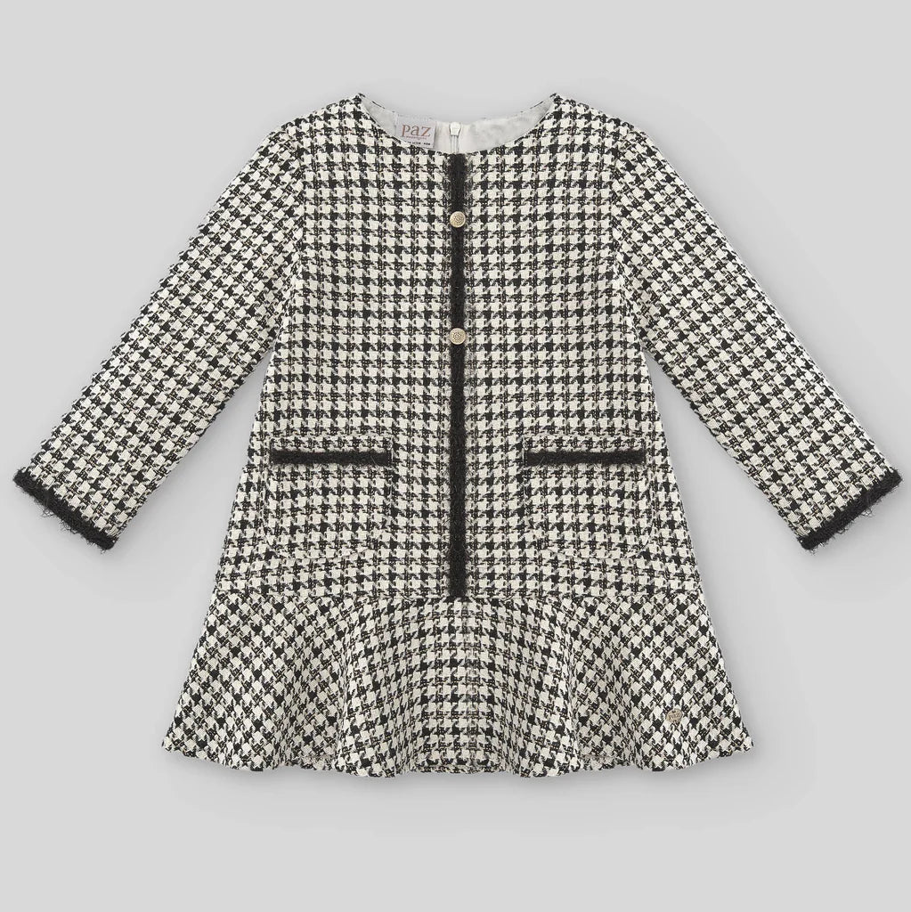 PAZ: Woven infant dress "escenario"