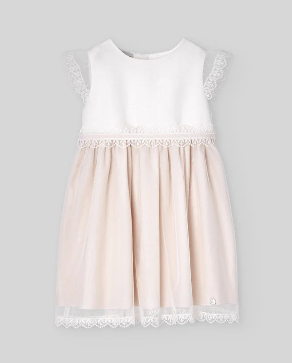 PAZ RODRIGUEZ: “CEREMONIA”Woven Girls Dress