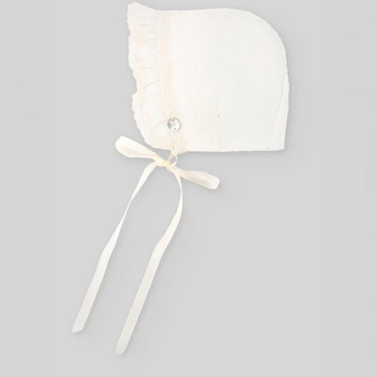PAZ RODRIGUEZ: “CEREMONIA” Infant Bonnet