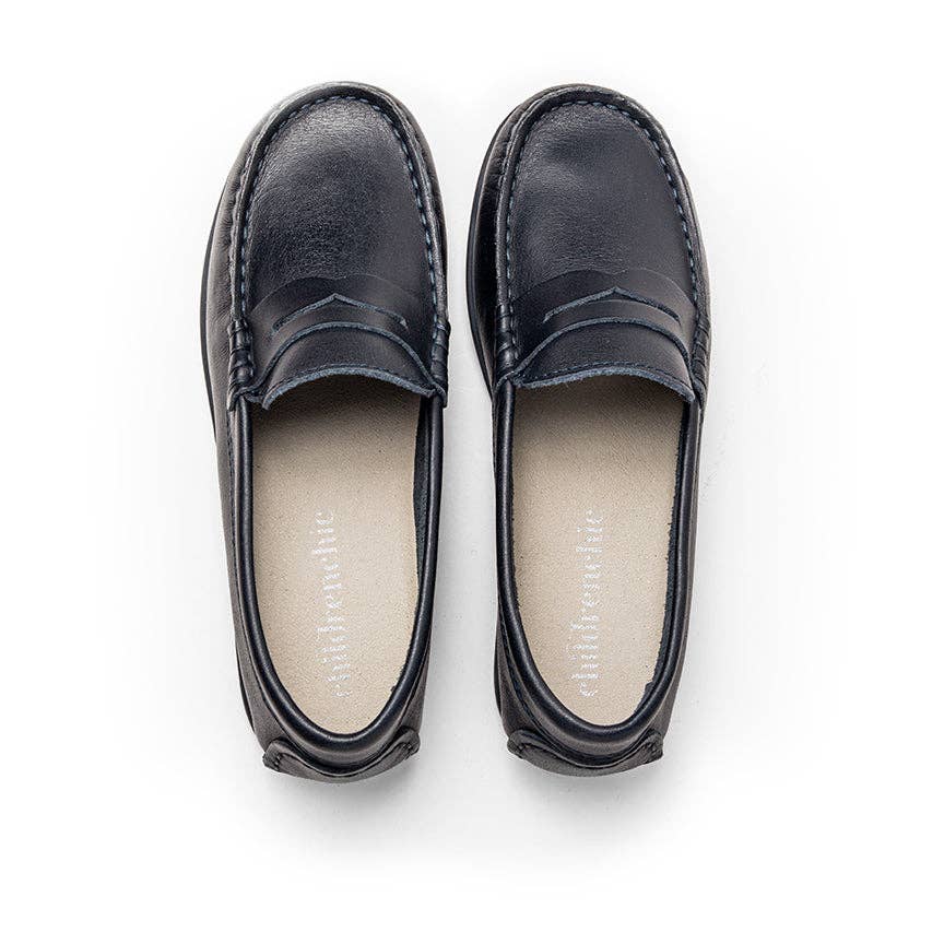 Alex Navy Loafer