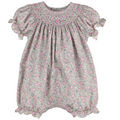 Lavish Floral Smock Bubble Lilac