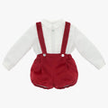 Martin Aranda : Set Velvet Boys Short w/straps