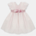 MARTIN ARANDA : DRESS PRINTED PINK WOVEN FABRIC PORTOFINO