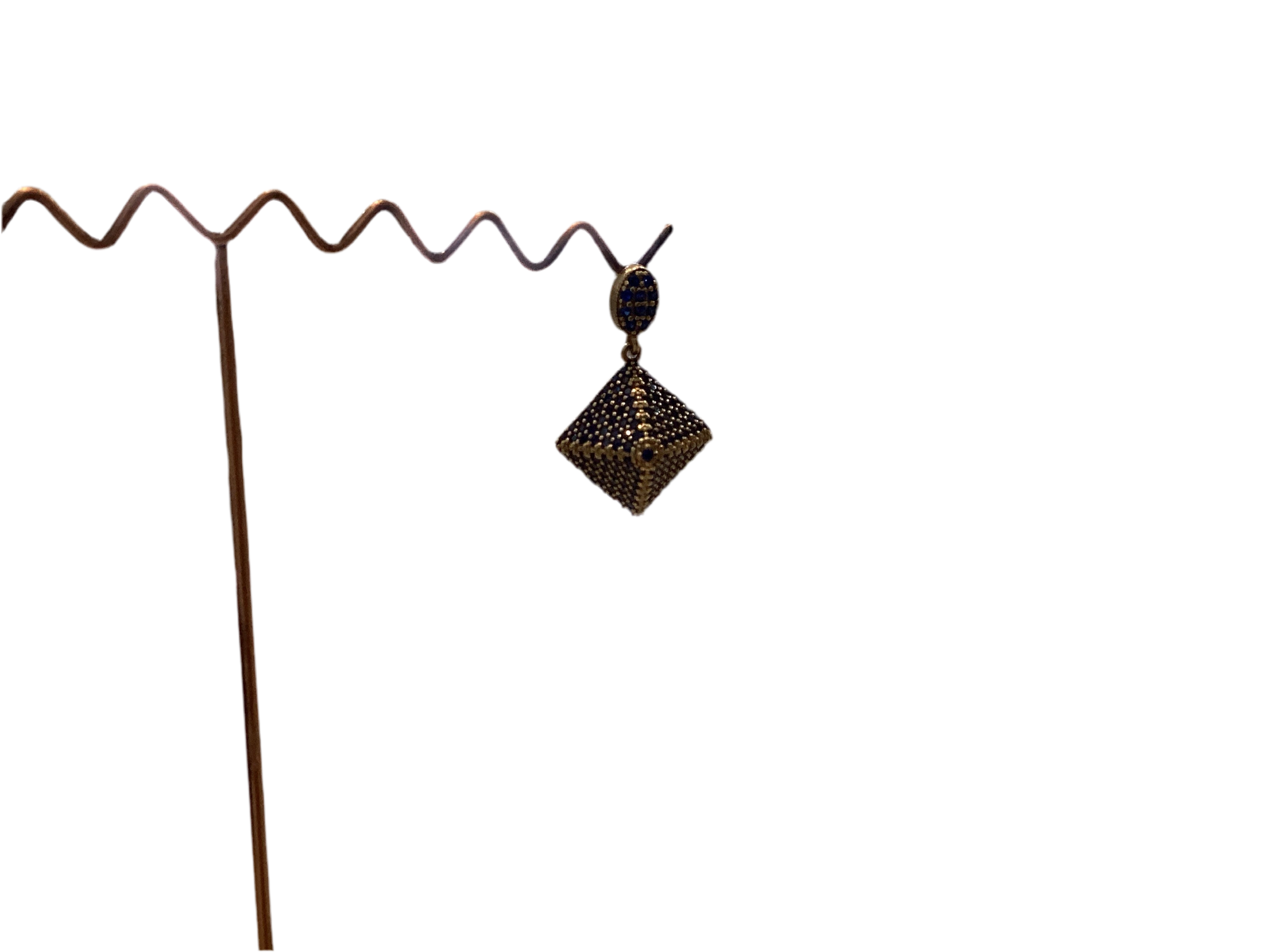 BLUE PYRAMID CHARM