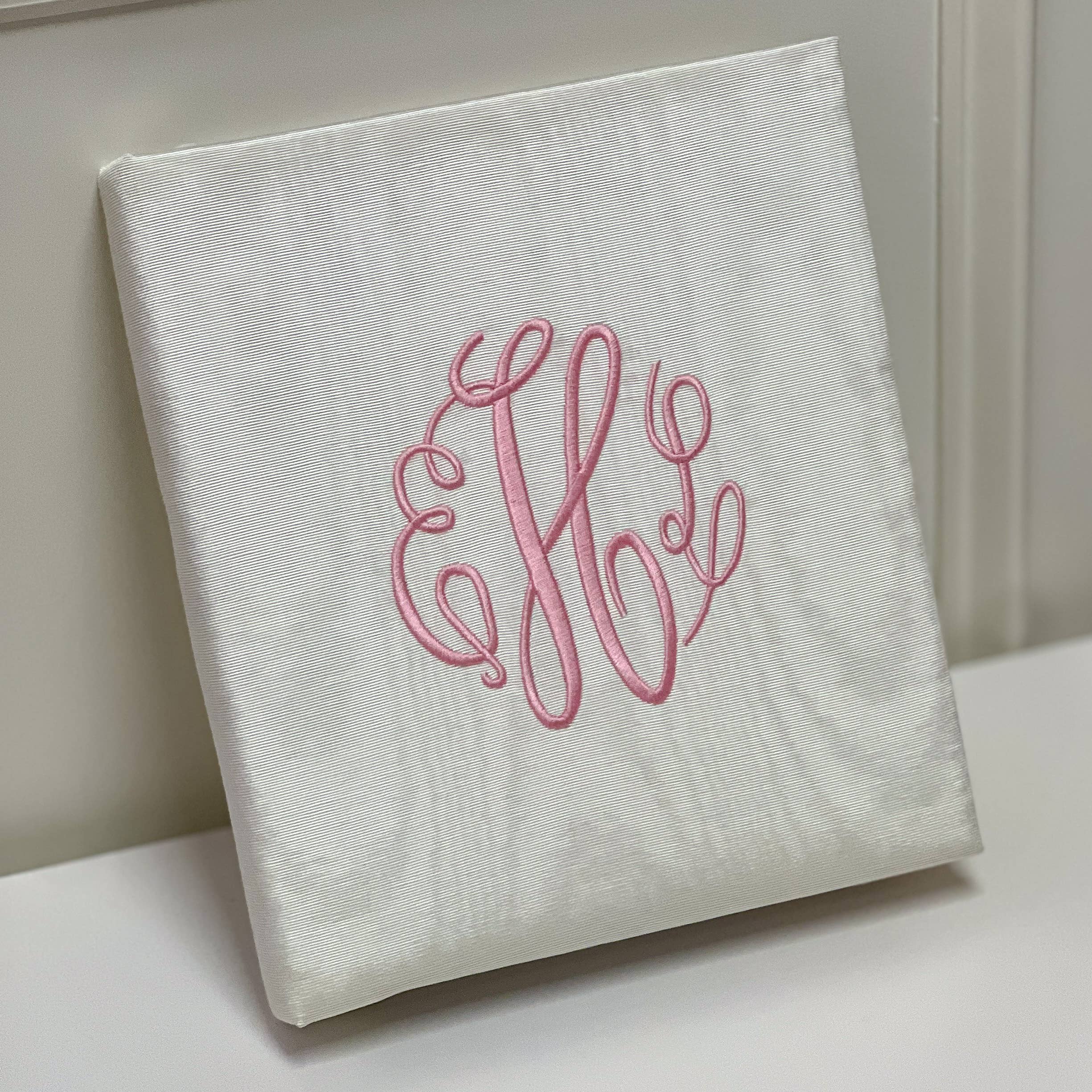 Baby Memory Book- Plain Moiré