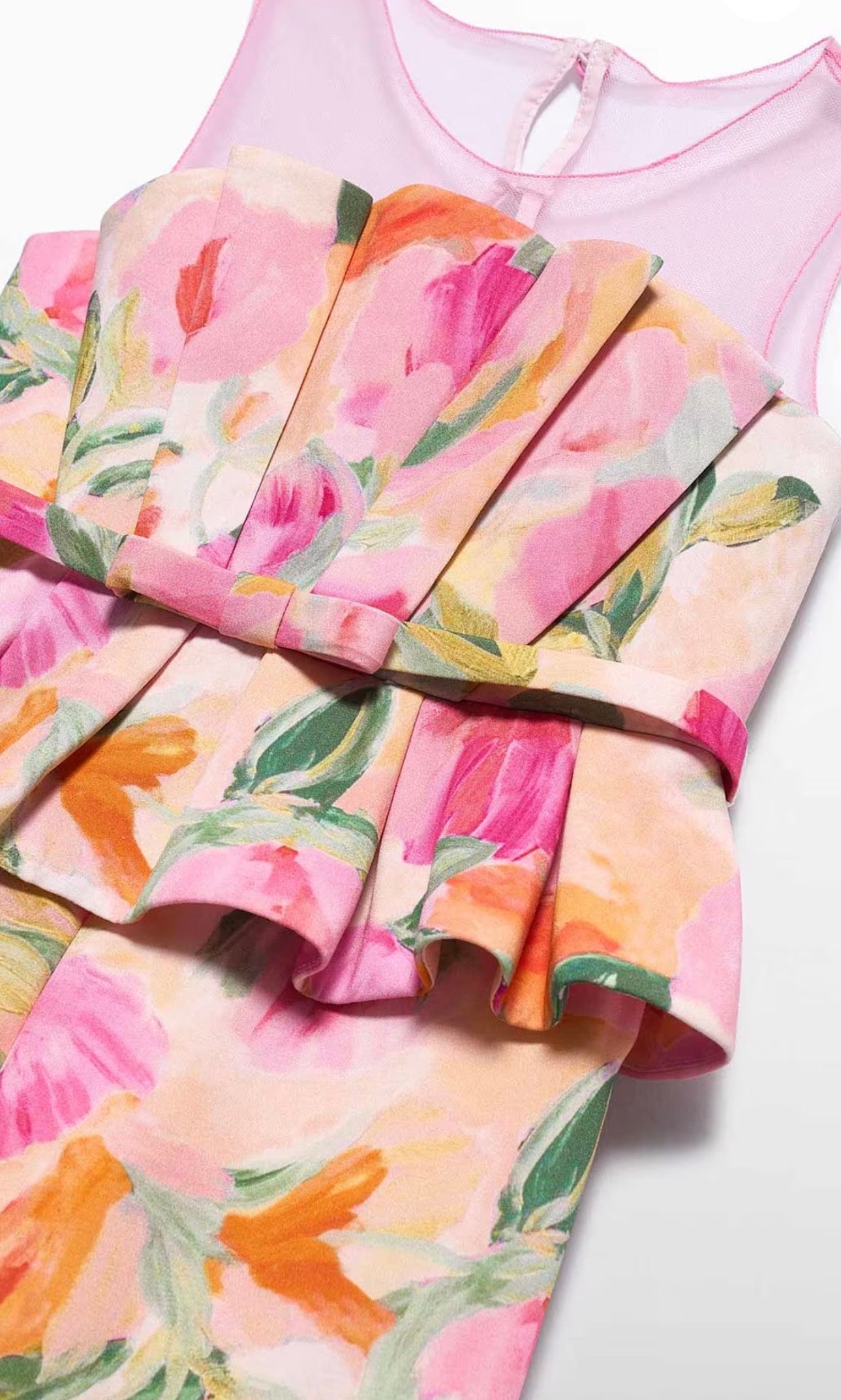 ABEL & LULA : Long Printed Viscose Jumpsuit