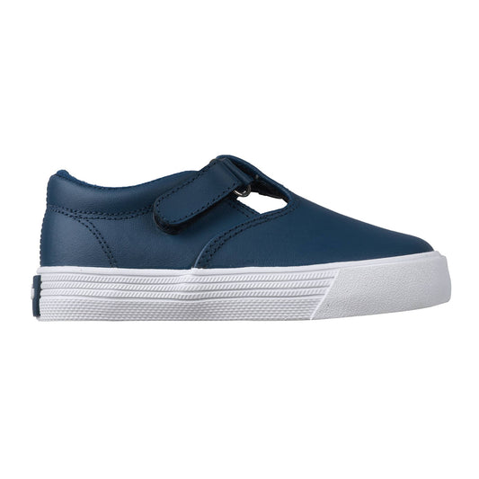 Navy Leather