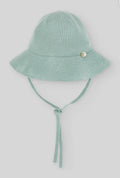 PAZ RODRIGUEZ: “ESENCIAL” Water Green Hat