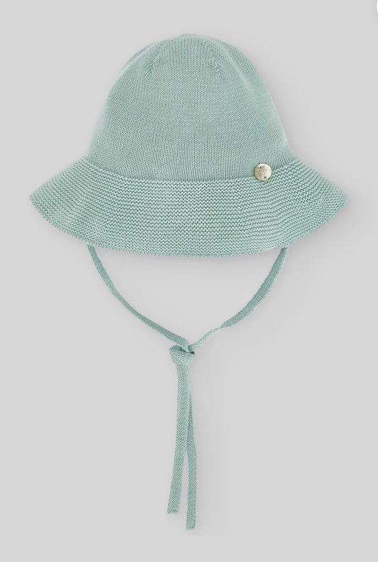 PAZ RODRIGUEZ: “ESENCIAL” Water Green Hat