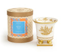 SEDA FRANCE : French Tulip Classic Toile Petite Ceramic Candle 5 Ounce