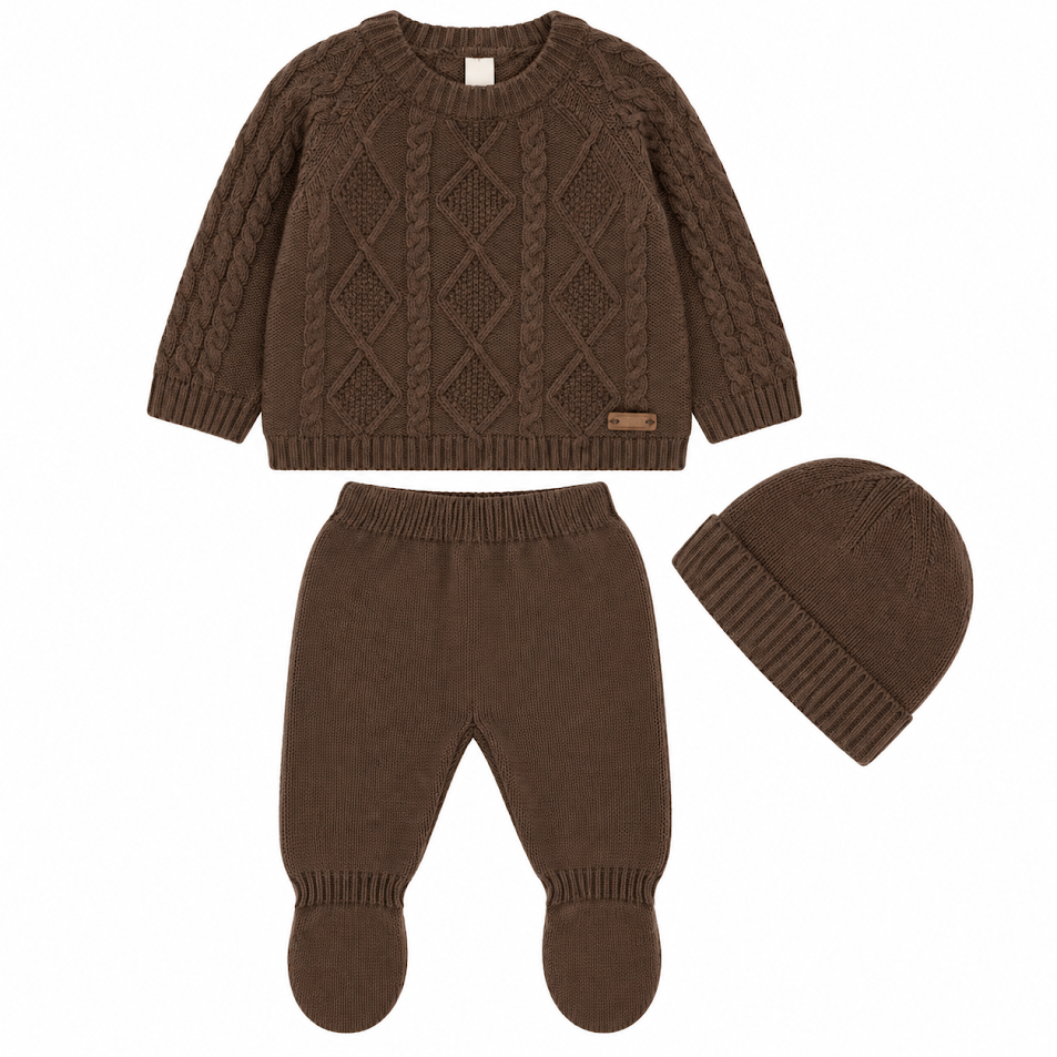Martin Aranda : Set - Top, Leggings W/Feet & Hat Braids