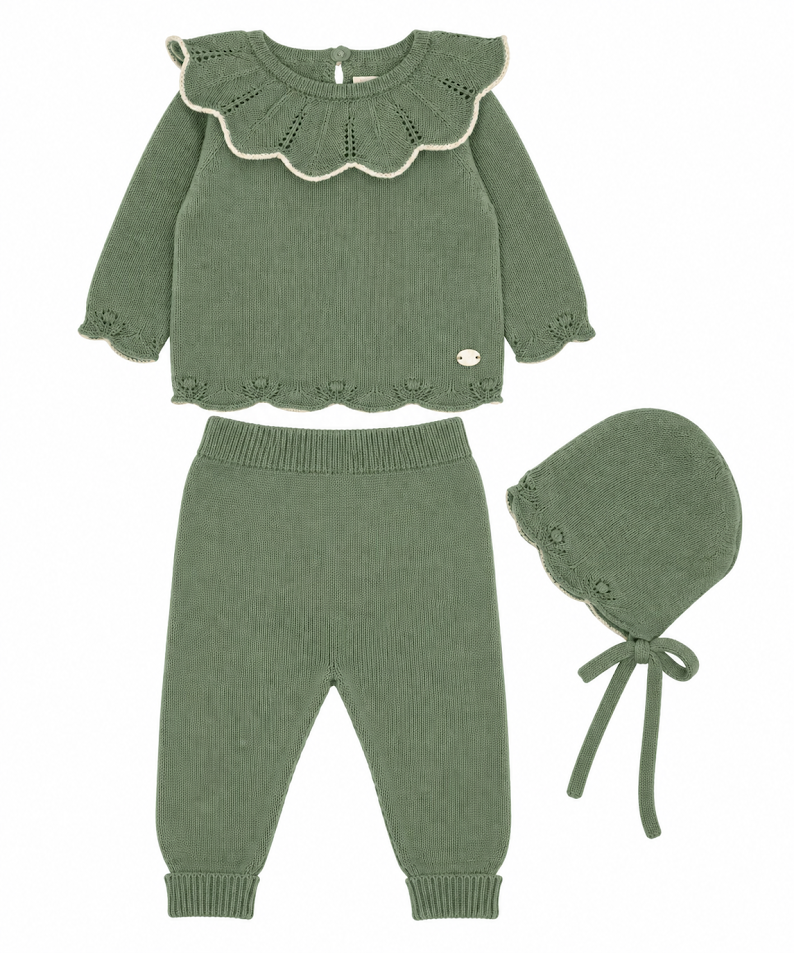 Martin Aranda : Set : Top, Leggings WO/Feet & Bonnet