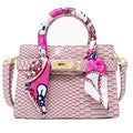 Tiny Treats pink bag with ribbon