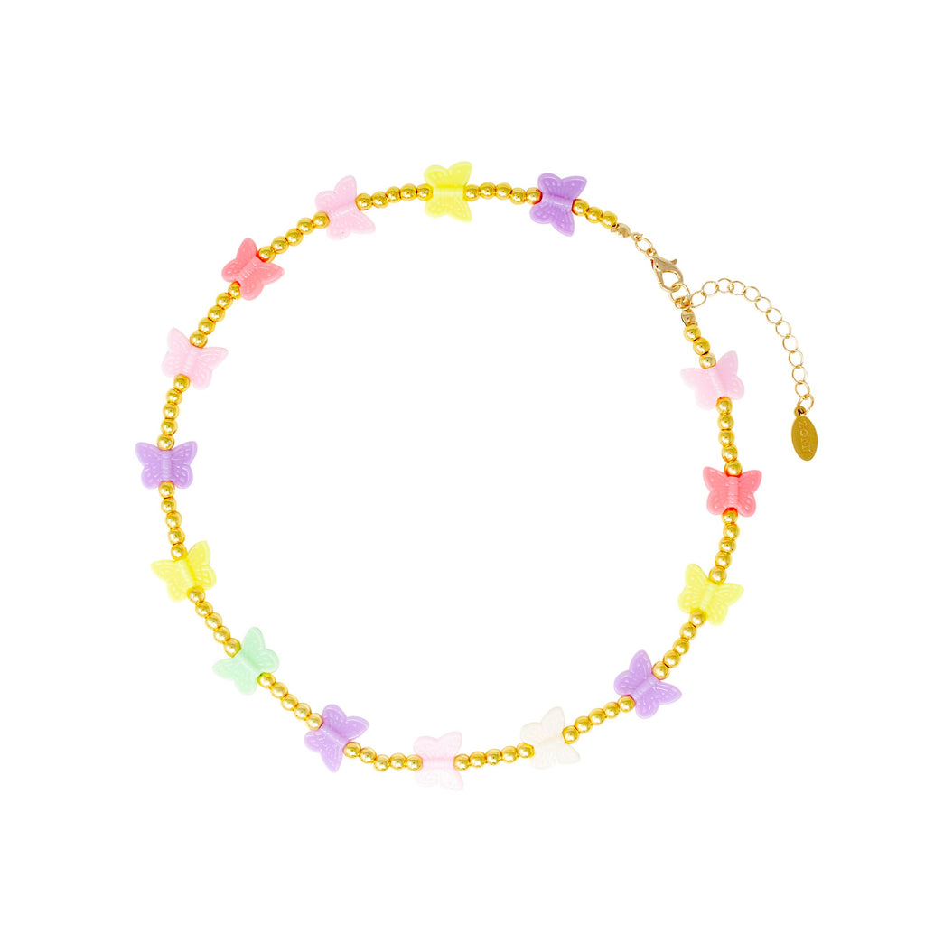 Butterfly Bead Necklace