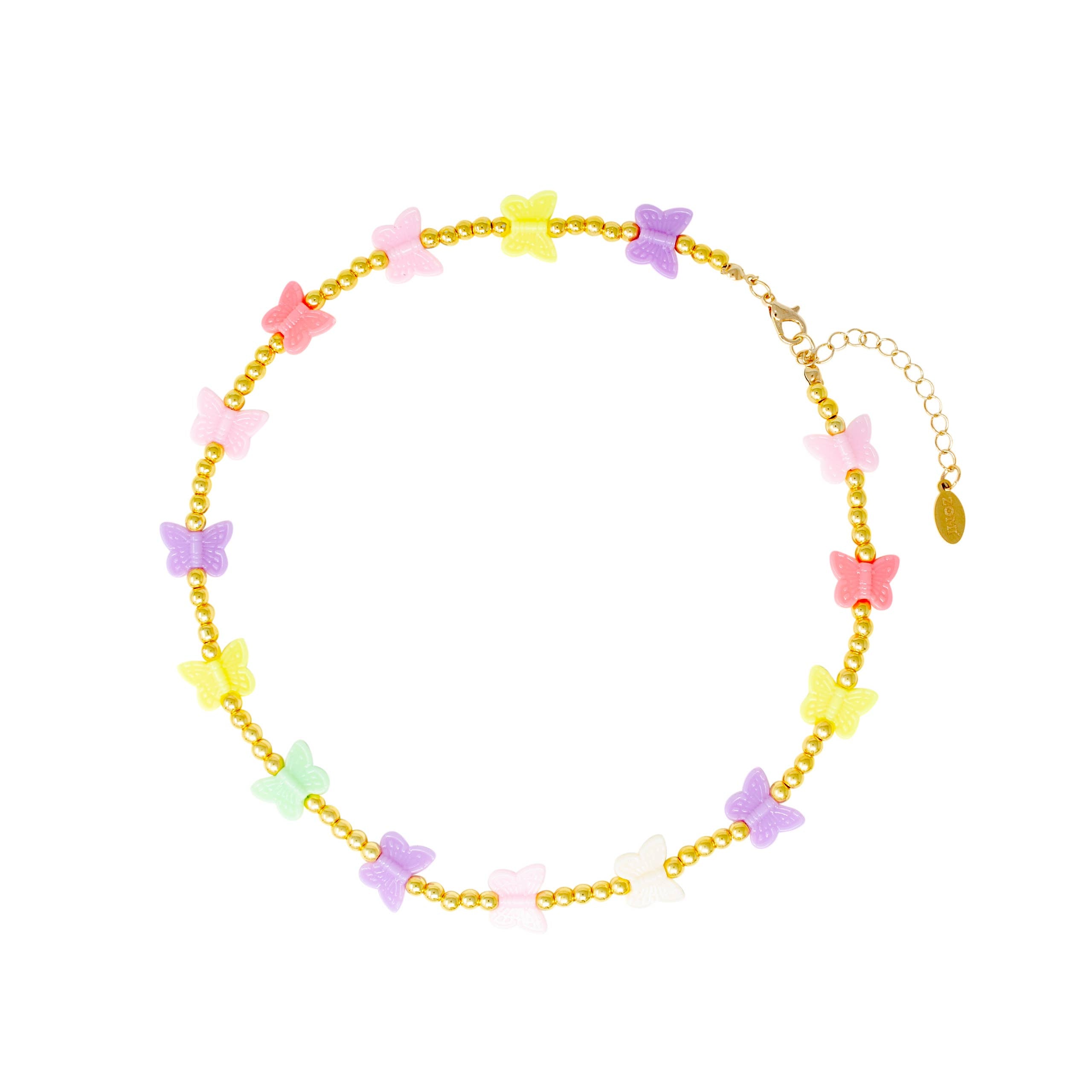 Butterfly Bead Necklace