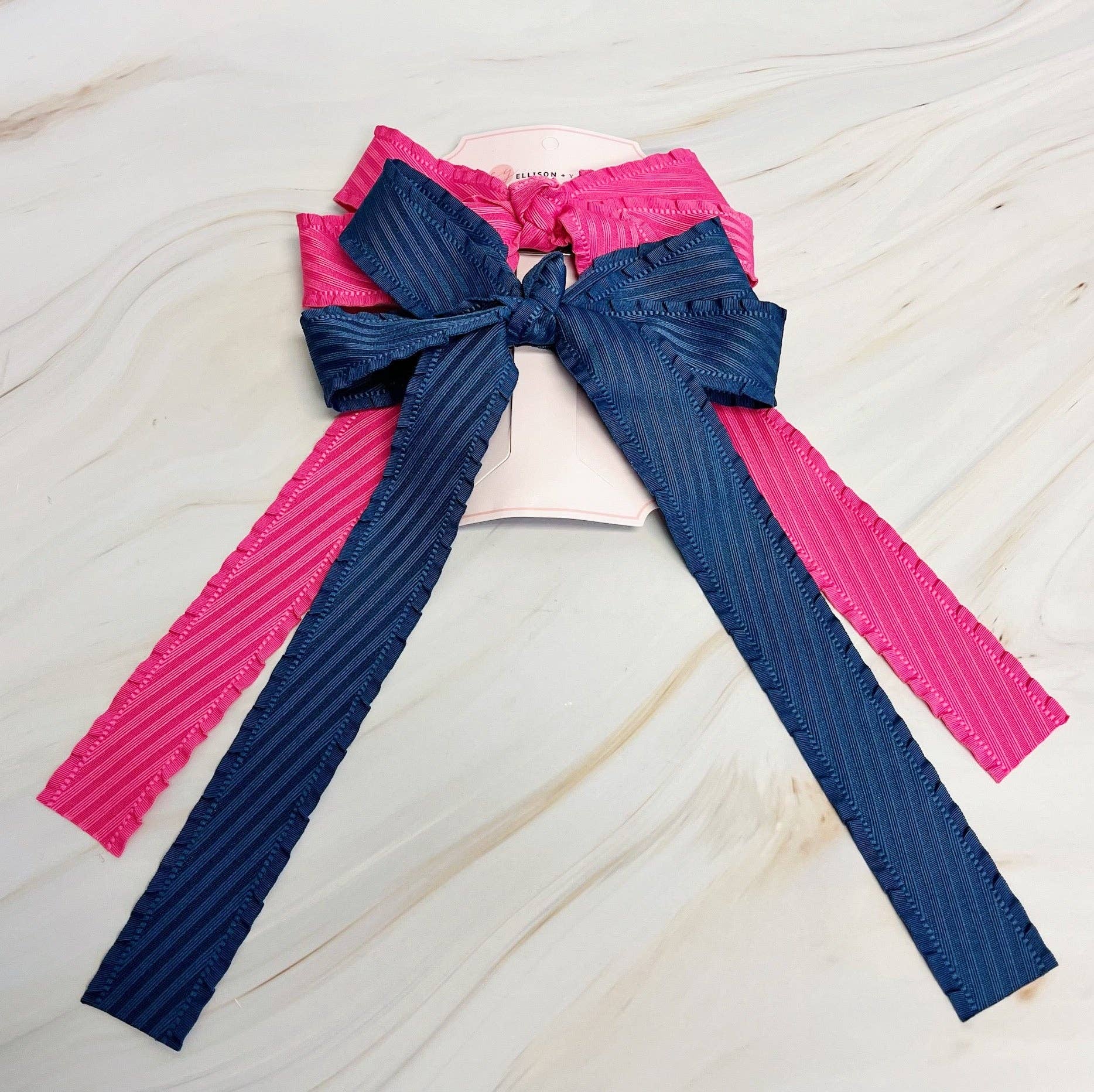 Ellison & Young : Doubled Frill Bow