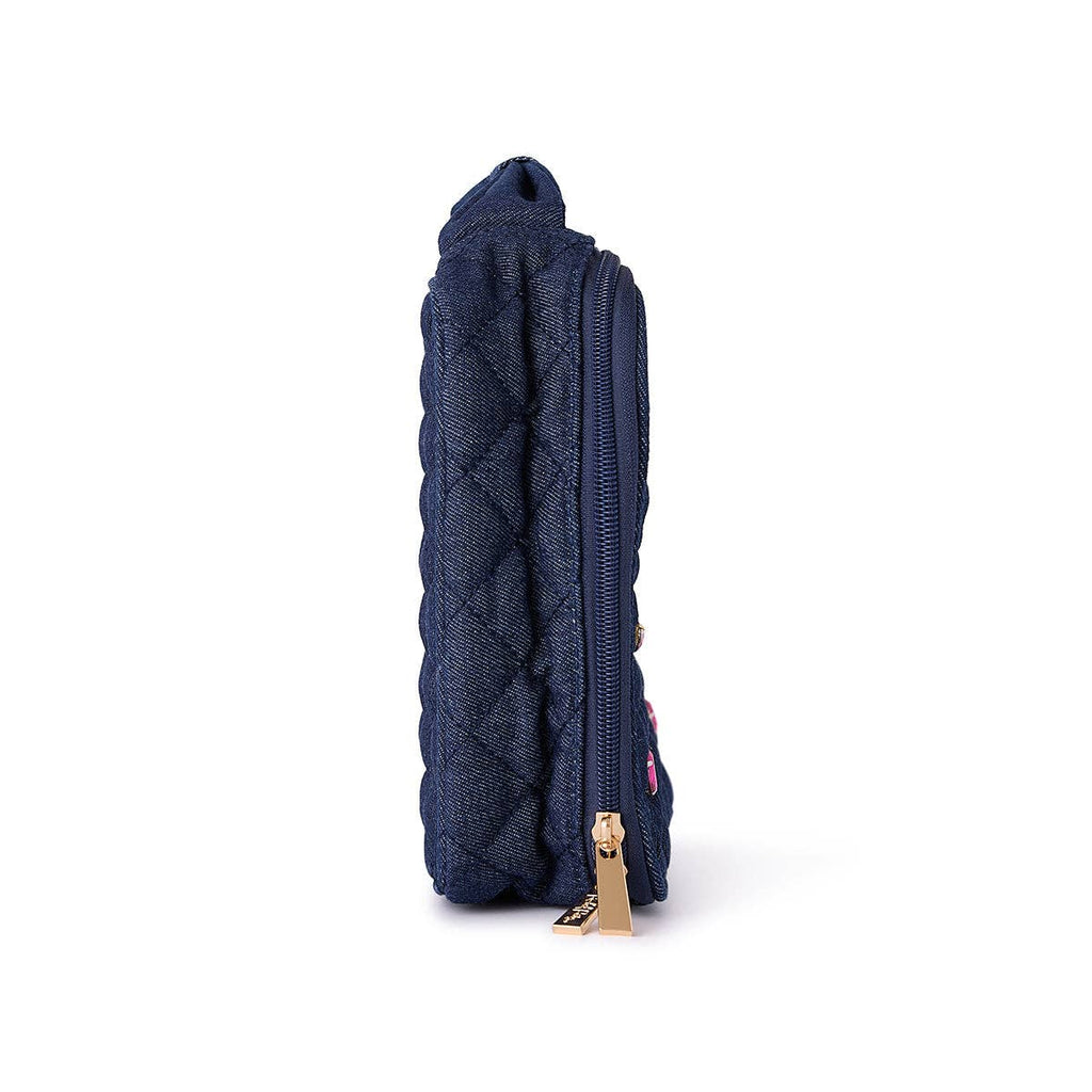 PACKED PARTY: Denim & Gems Quilted Lunchbox