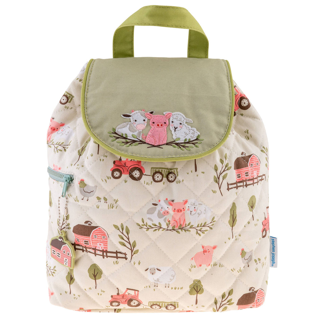 Quilted Baby Backpack