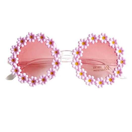 Sunglasses Flower Frame