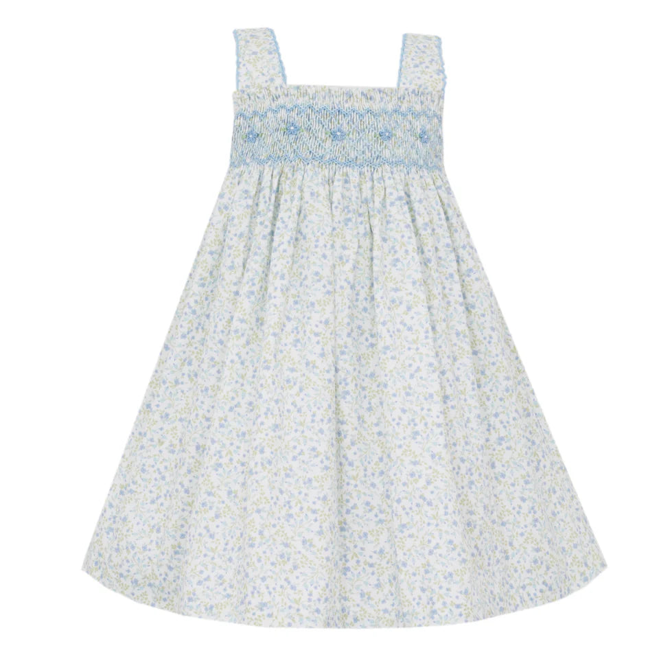 Amelia Blue Floral Dress