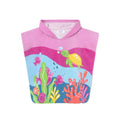 Mayoral: Under The Sea Pink Hooded Childs Poncho Towel