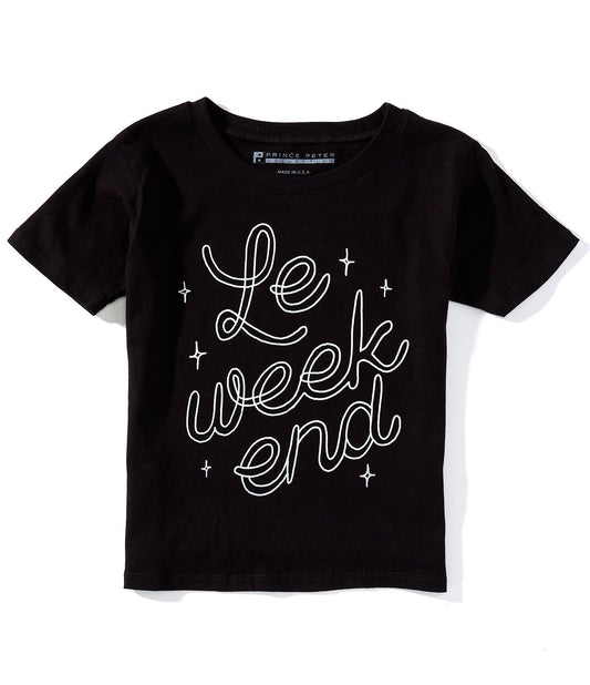 PRECISION APPAREL: LE WEEKEND TEE