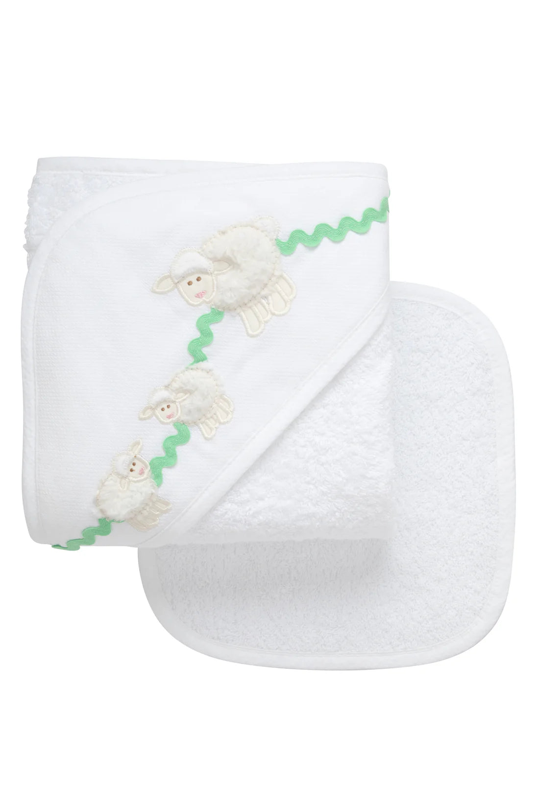 3 Martha’s: Lamb Towel and Washcloth Set