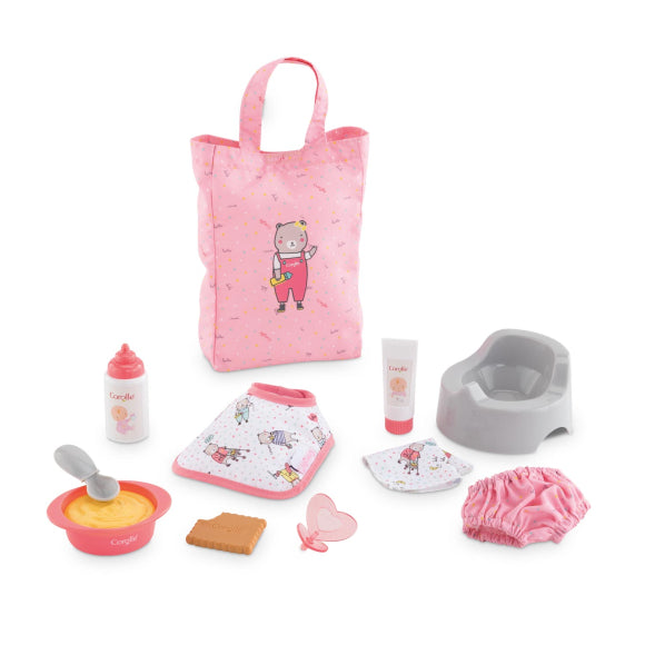 COROLLE: Large Doll Feeding Accessories set