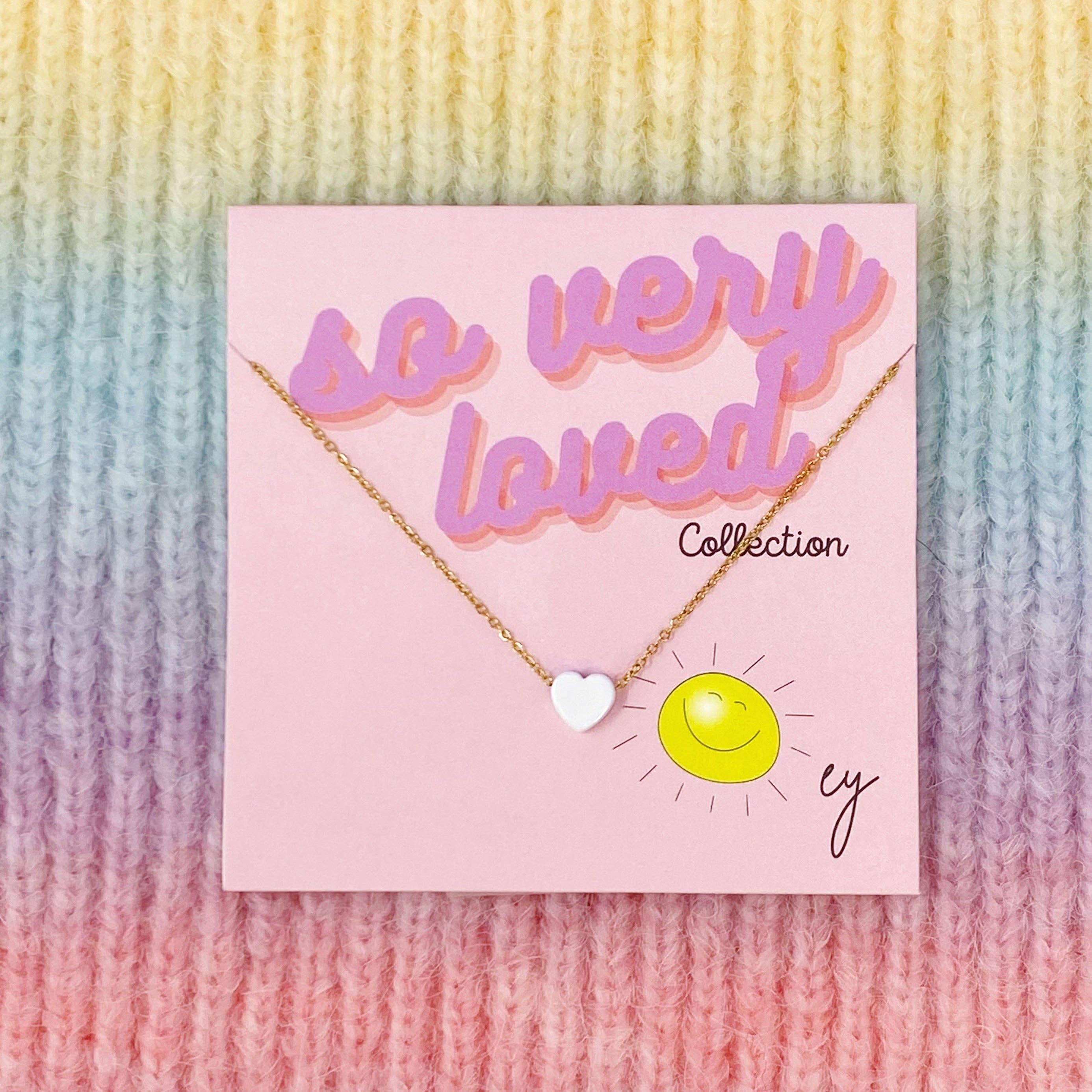 Ellison & Young : So Very Loved Heart Necklace