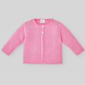 PAZ RODRIGUEZ: “ESENCIAL” PINK BUBBLEGUM CARDIGAN