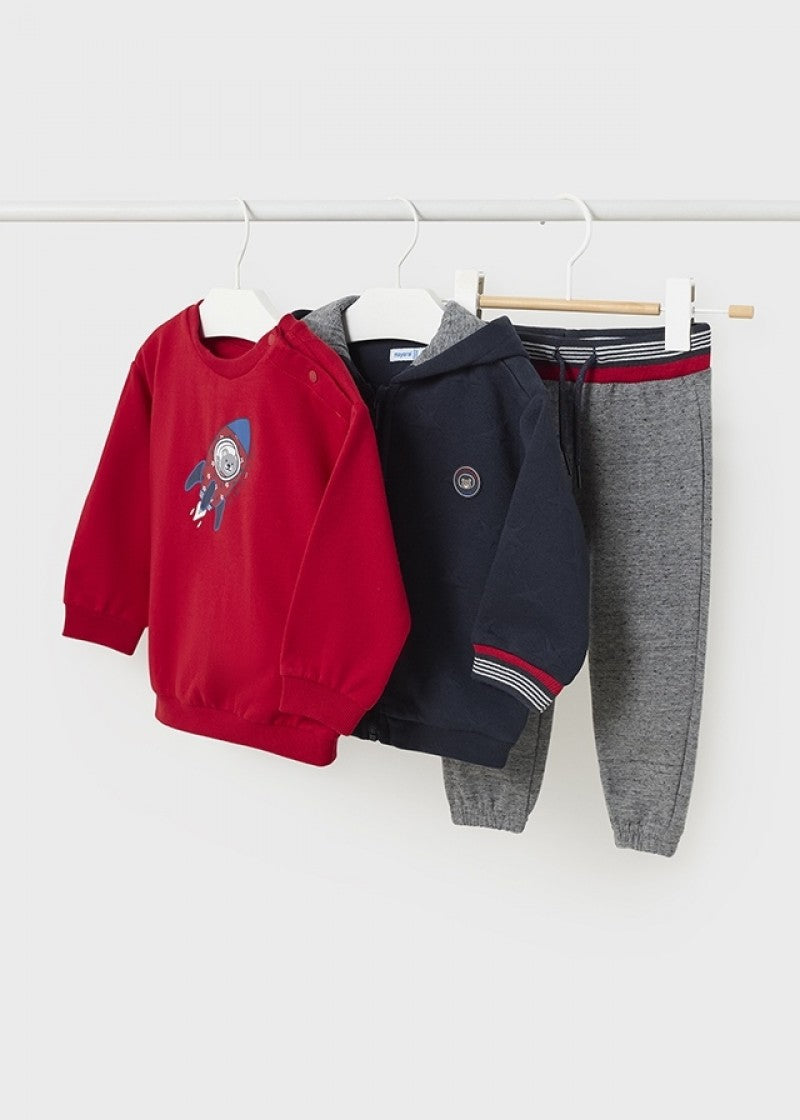 MAYORAL: hoodie and pullover tracksuit