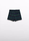 ABEL&LULA: Plaid Shorts