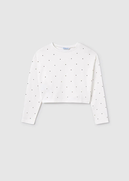 MAYORAL: NATURAL LONG SLEEVE SHIRT