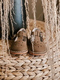 LA'MOUR: Khaki Mary Janes