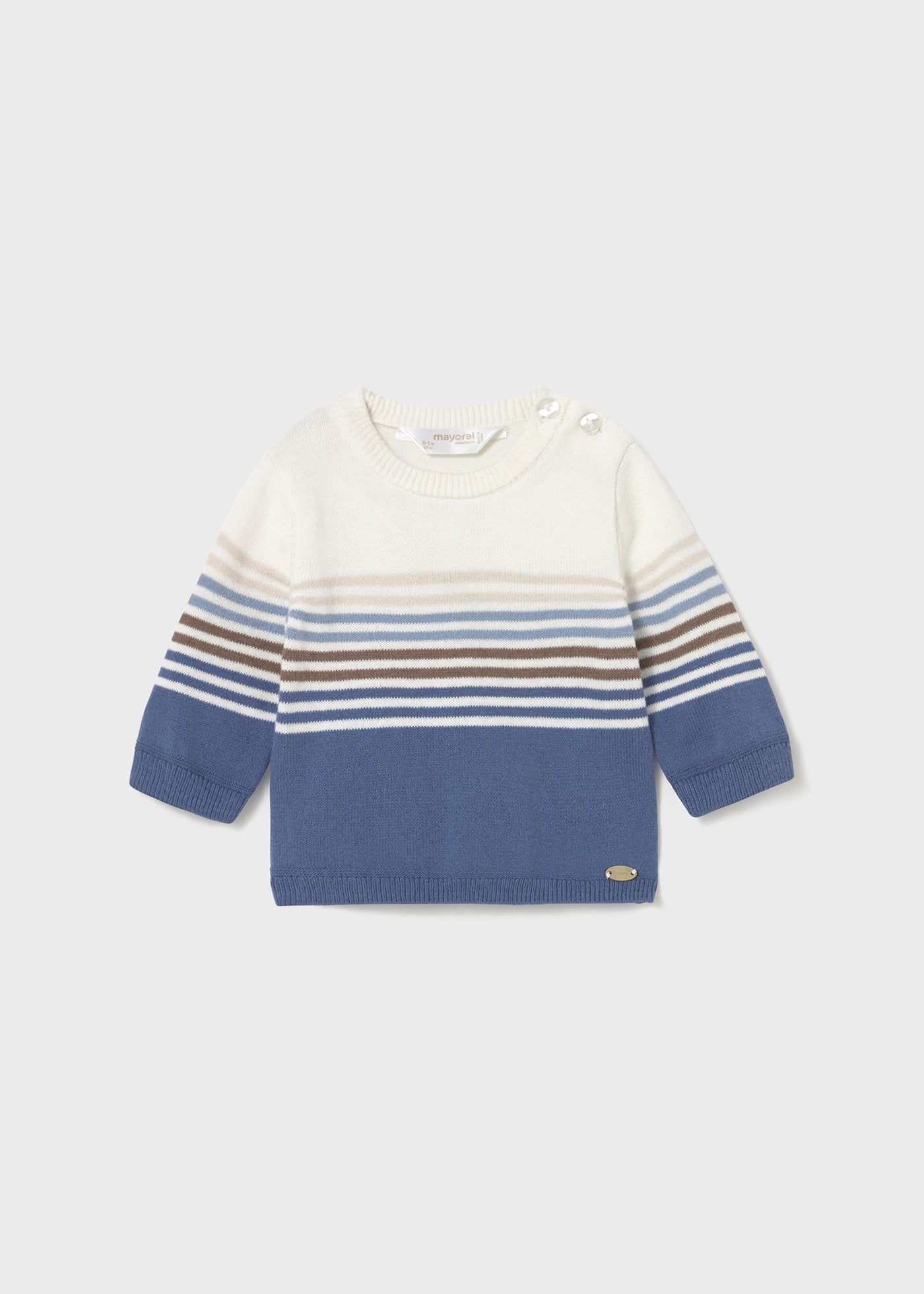 Mayoral : Boys Striped Knit Sweater