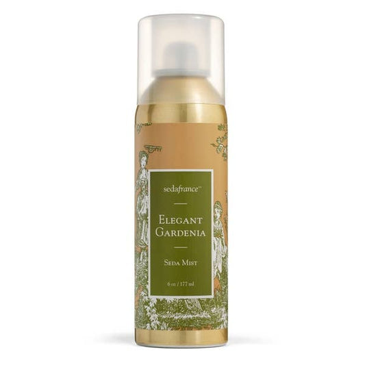 SEDA FRANCE : ELEGANT GARDENIA CLASSIC TOILE ROOM MIST 6 Ounce