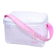 MINT: PINK SEERSUCKER LUNCH BOX