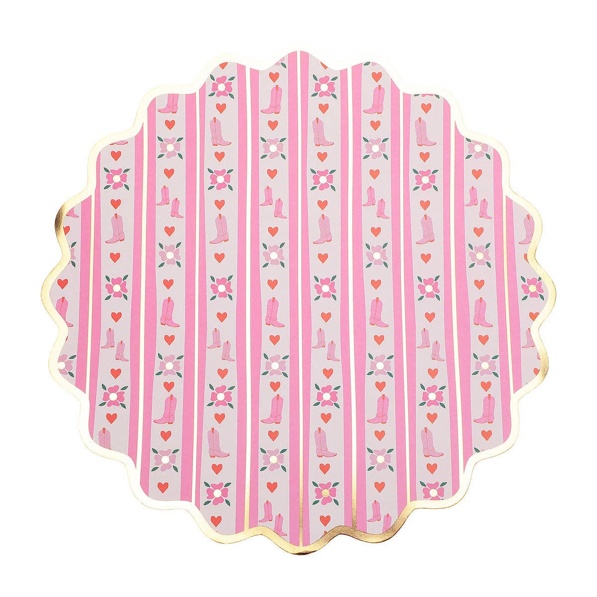 Packed Party : Boot Scoot Blooms Placemats (10 count)