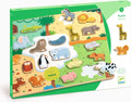 DJECO : Wooden Puzzles Puzzlo Animo