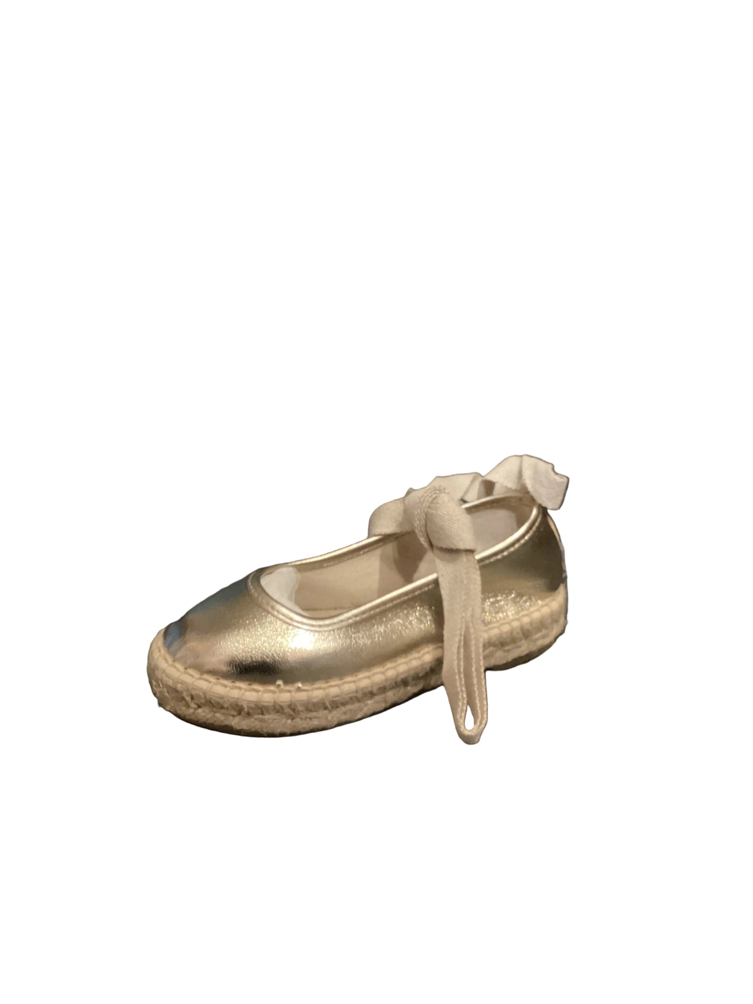 CHILDRENCHIC: GOLD ESPADRILLE