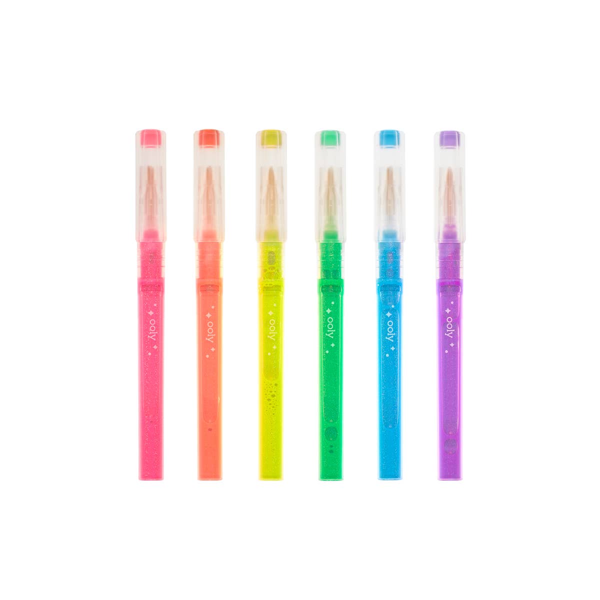 Oh My Glitter!: Liquid Glitter Ink Neon Highlighters (Set of