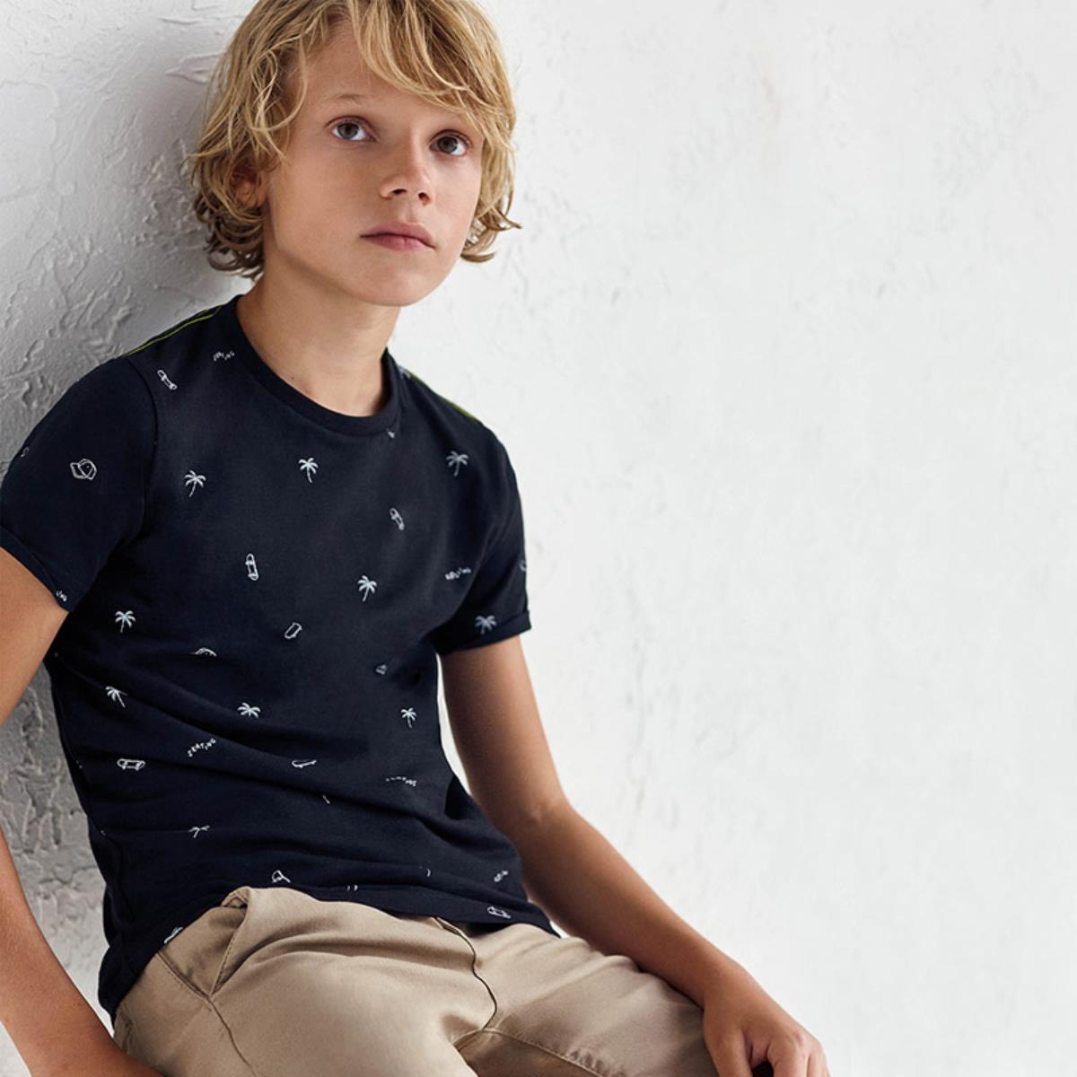 Mayoral: Black Doddle Shirt