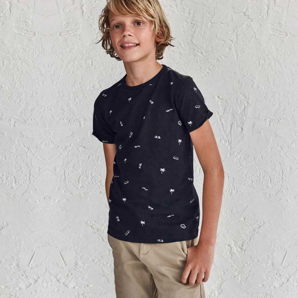Mayoral: Black Doddle Shirt