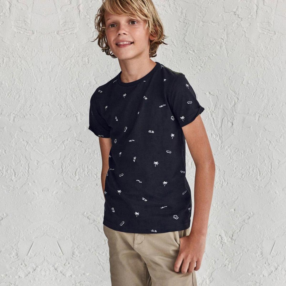 Mayoral: Black Doddle Shirt