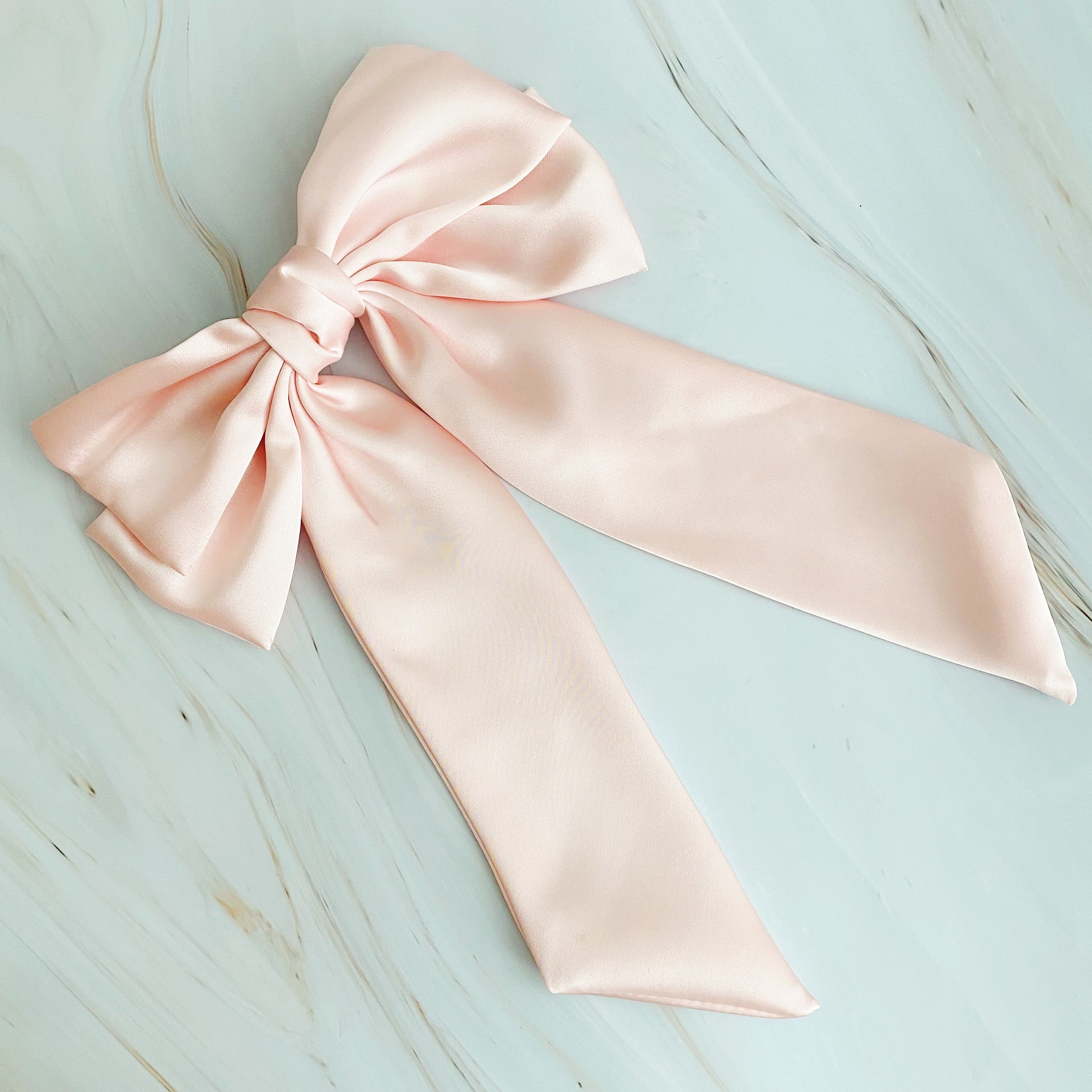 ELLISON + YOUNG : Double Satin Bow Hair Clip