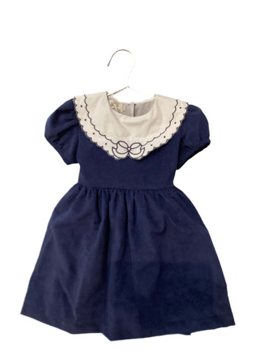 SAL&PIMIENTA: CORDUROY NAVY DRESS