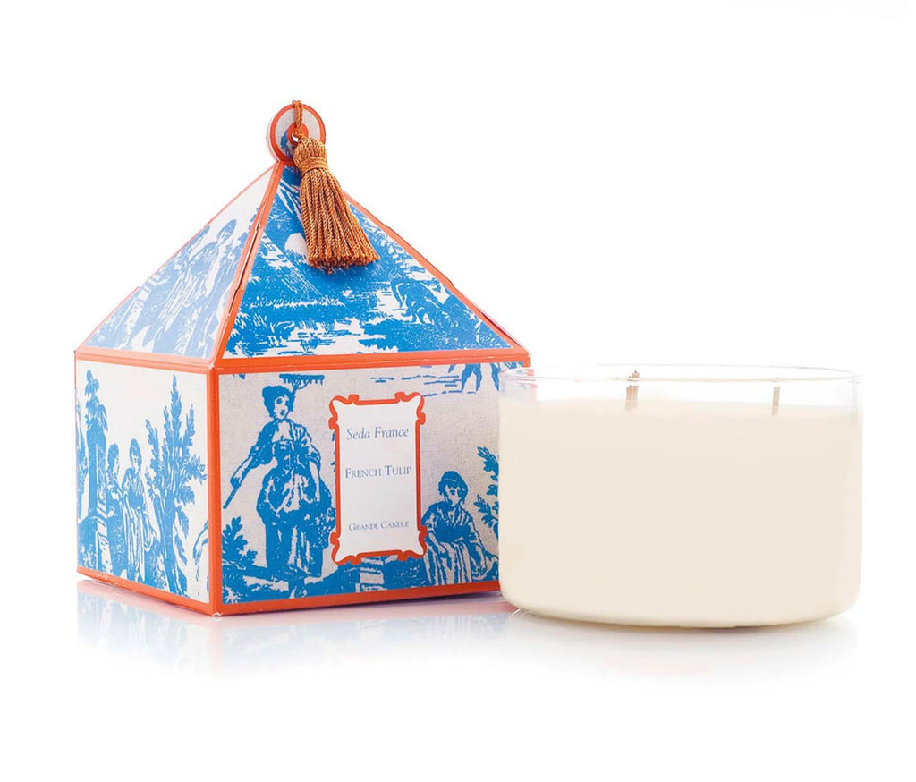 SEDA FRANCE: French Tulip Three Wick Candle 26 Ounce