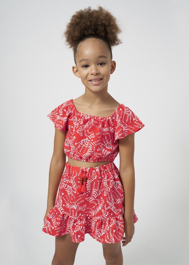 Mayoral: Bright Orange Set
