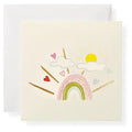 Rainbow Heart Sun
