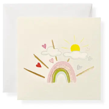 Rainbow Heart Sun